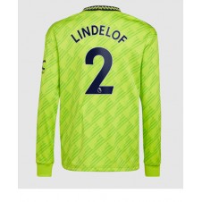 Manchester United Victor Lindelof #2 Tredje Tröja 2022-23 Långa ärmar